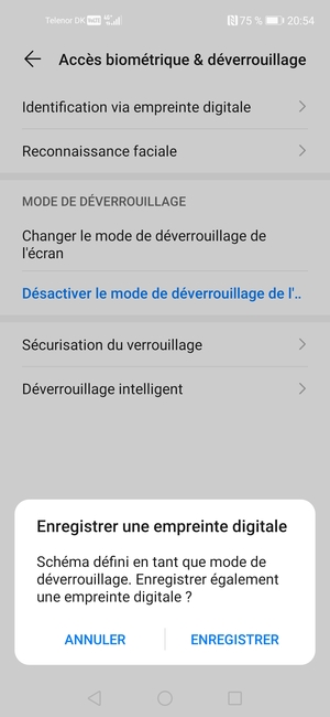 Sélectionnez ANNULER