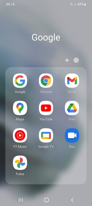 Vælg Gmail