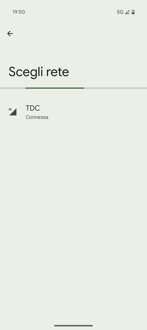 Attendi il completamento della ricerca