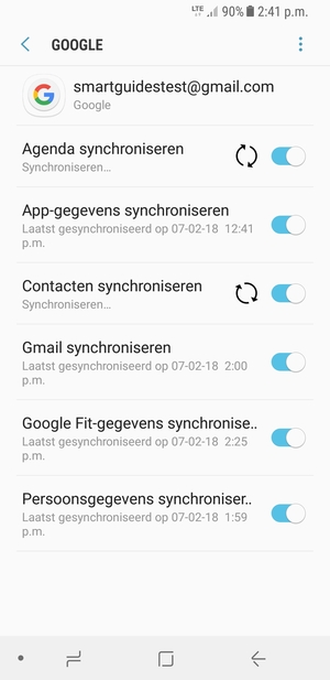 Uw contactpersonen van Google worden nu gesynchroniseerd met uw Galaxy