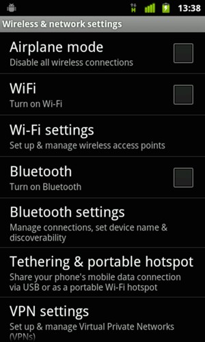 Turn on Wi-Fi