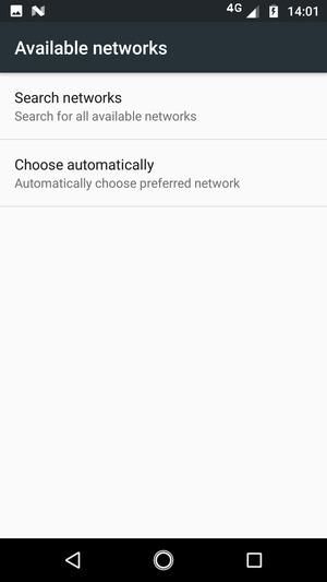 Select Search networks