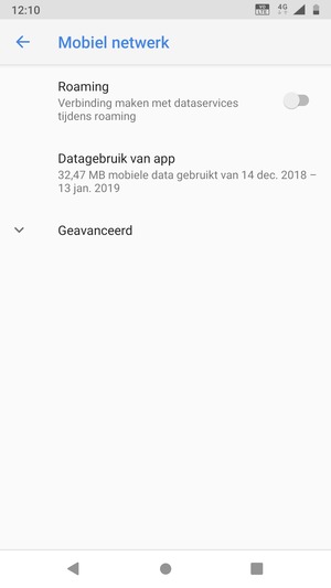 Selecteer Geavanceerd