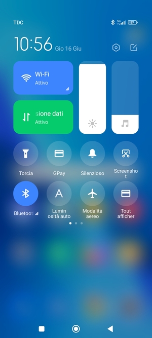 Disattiva Wi-Fi e Bluetooth