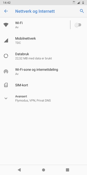 Velg Mobilnettverk