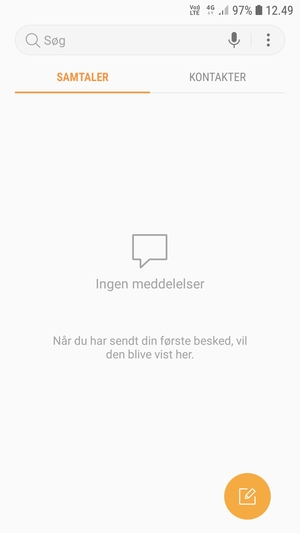 Vælg Menu-knappen