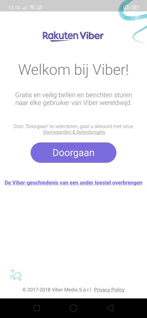 Uw app is klaar voor gebruik