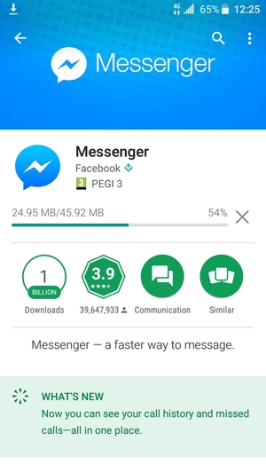 Wait for the installation process to finish