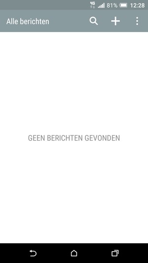 Selecteer de Menu-knop