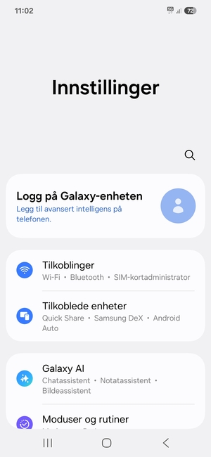 Velg Tilkoblinger