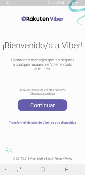 Su aplicación está lista para usar