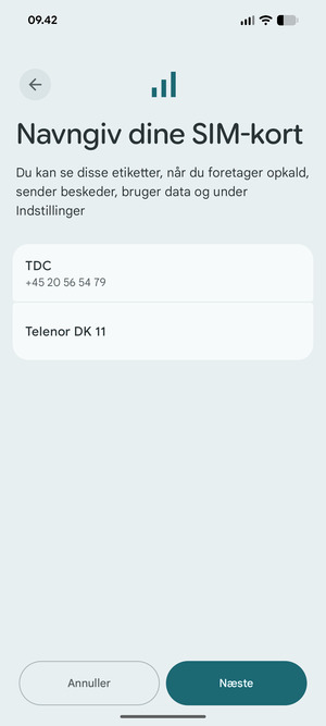 Vælg Næste