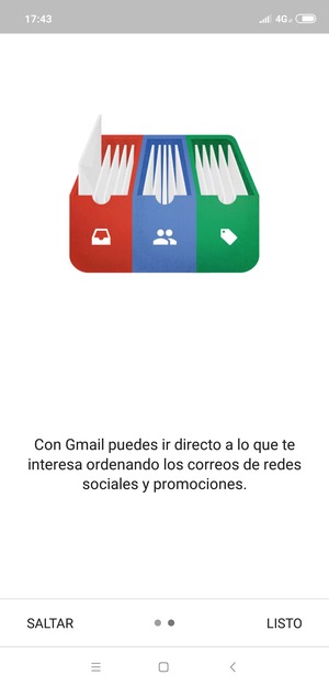 Seleccione LISTO