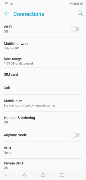 Select Mobile network