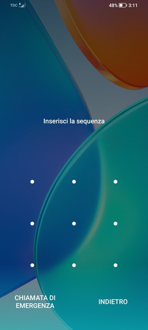 Il tuo telefono è ora protetto dal blocco schermo