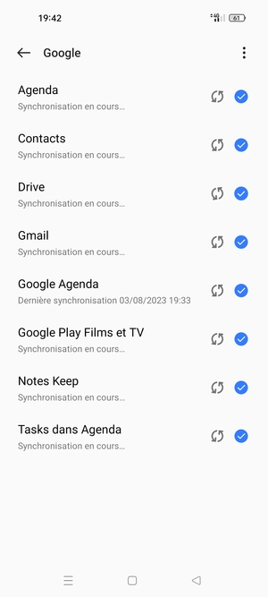 Vos contacts Google vont maintenant être synchronisés avec votre Realme