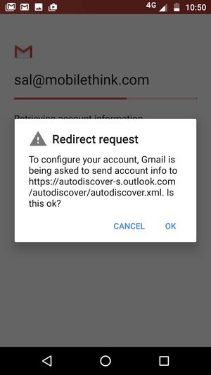 Select OK