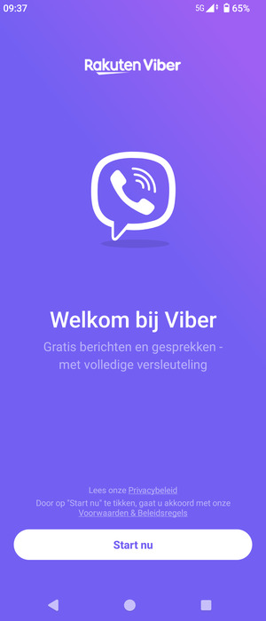 Uw app is klaar voor gebruik