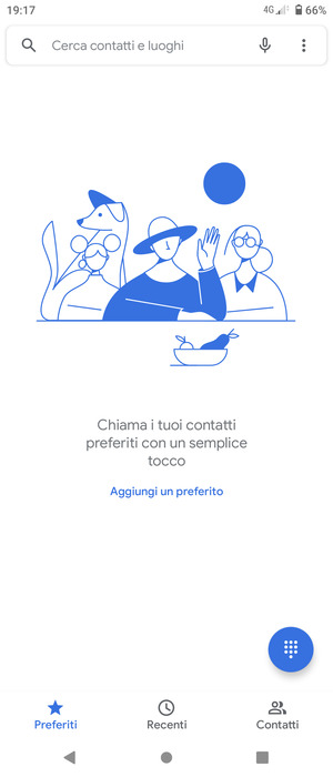 Seleziona Tastiera