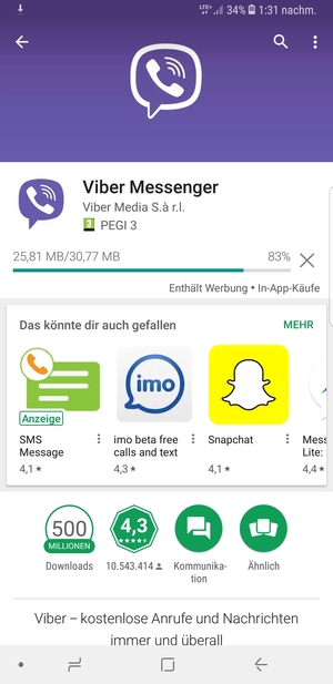 Warten Sie, bis der Installationsprozess  beendet ist