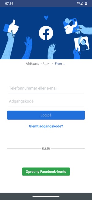 Din app er klar til brug