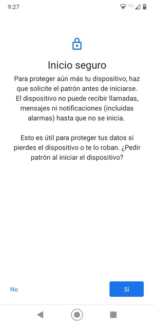 Seleccione la opción deseada