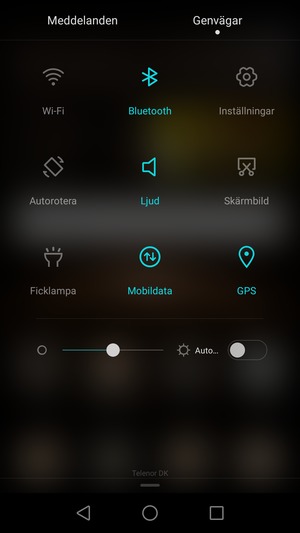 Stäng av Bluetooth och GPS