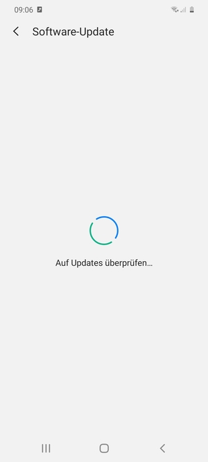 Warten Sie, bis die Suche abgeschlossen ist