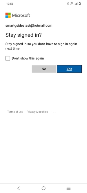 Select your preferred option