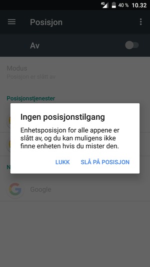 Velg LUKK