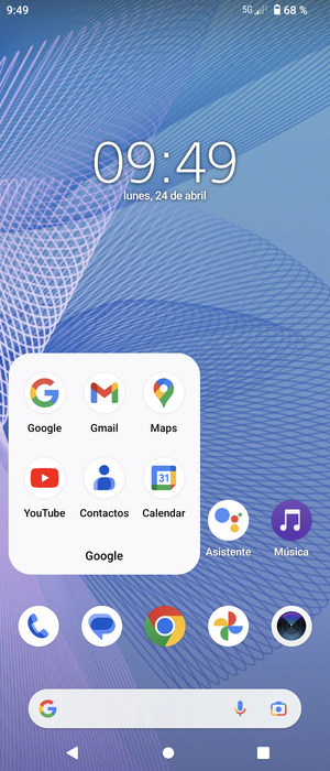 Seleccione Gmail