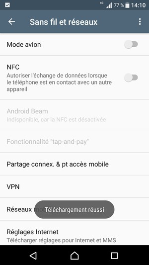 Veuillez attendre la fin du téléchargement