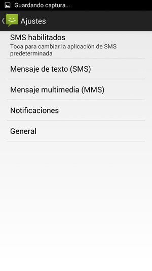 Seleccione Mensaje de texto(SMS)