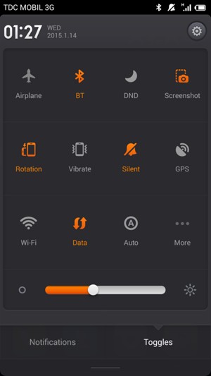 Turn off Bluetooth
