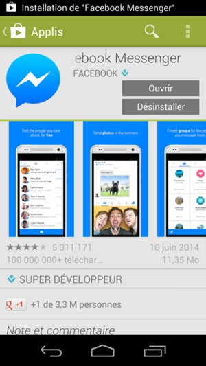 Sélectionnez Ouvrir
