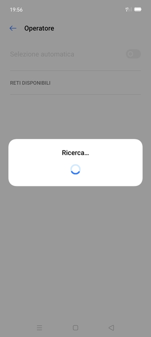 Attendi il completamento della ricerca