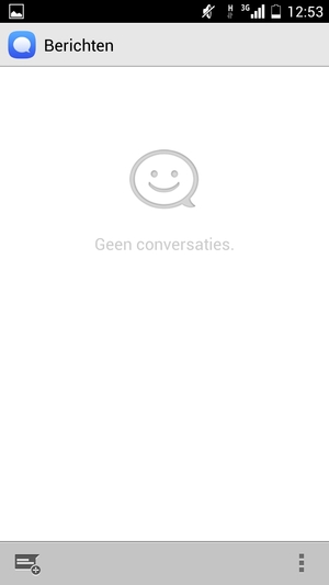 Selecteer de Menu-knop