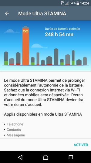 Sélectionnez ACTIVER