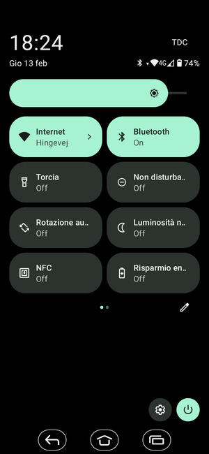 Seleziona Internet