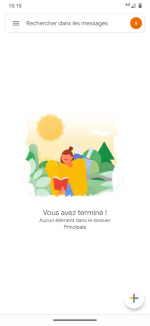 Votre messagerie Gmail est prête à l'emploi