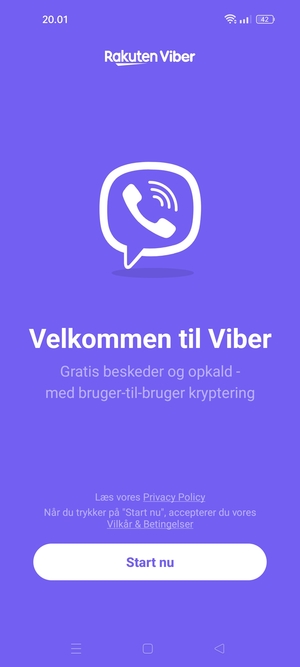 Din app er klar til brug