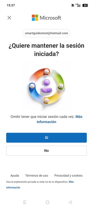Seleccione la opción deseada