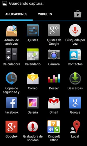 Seleccione Ajustes