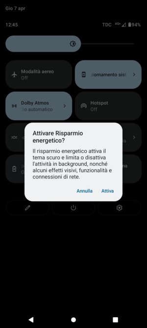 Seleziona Attiva