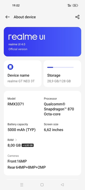 Select realme UI
