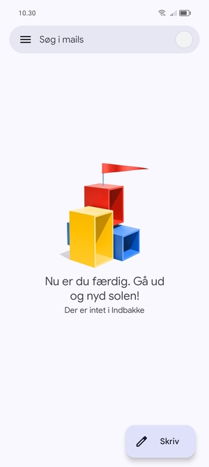 Din Hotmail er klar til brug