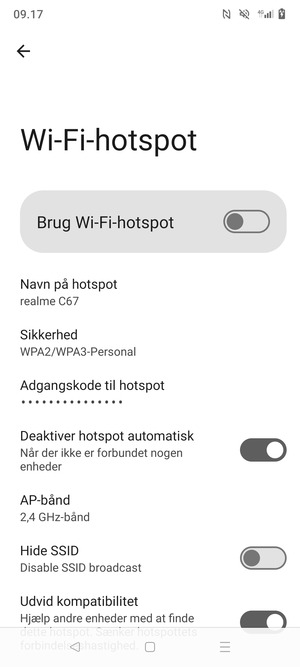 Aktiver Brug Wi-Fi-hotspot