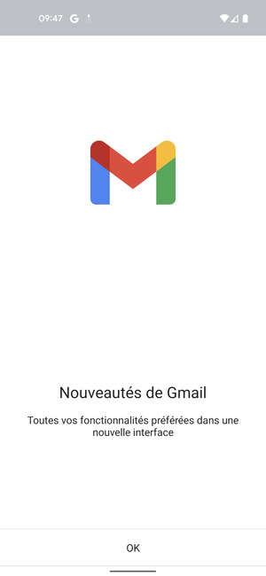 Sélectionnez OK