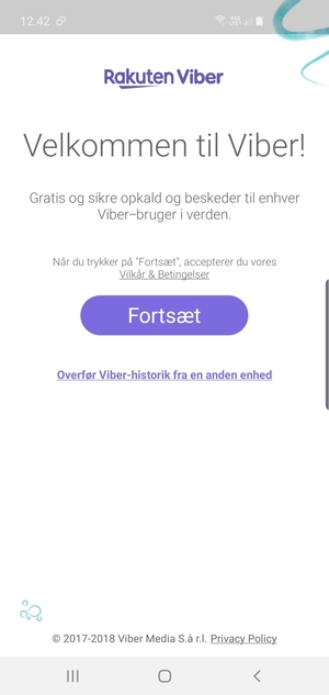 Din app er klar til brug
