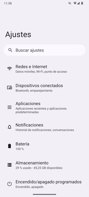 Seleccione Redes e Internet